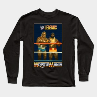 Hulk Hogan & Mr. T Legends Wrestlemania Long Sleeve T-Shirt